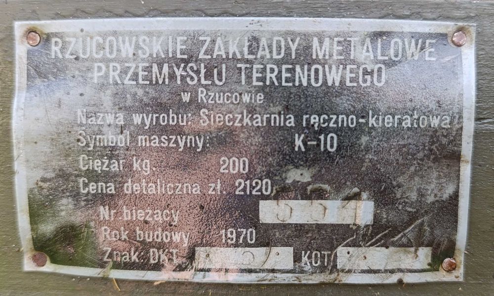 Sieczkarnia 100% oryginalna