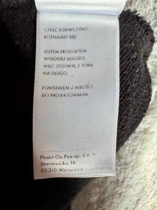 PLNY LALA ocieplana bluza rozmiar S