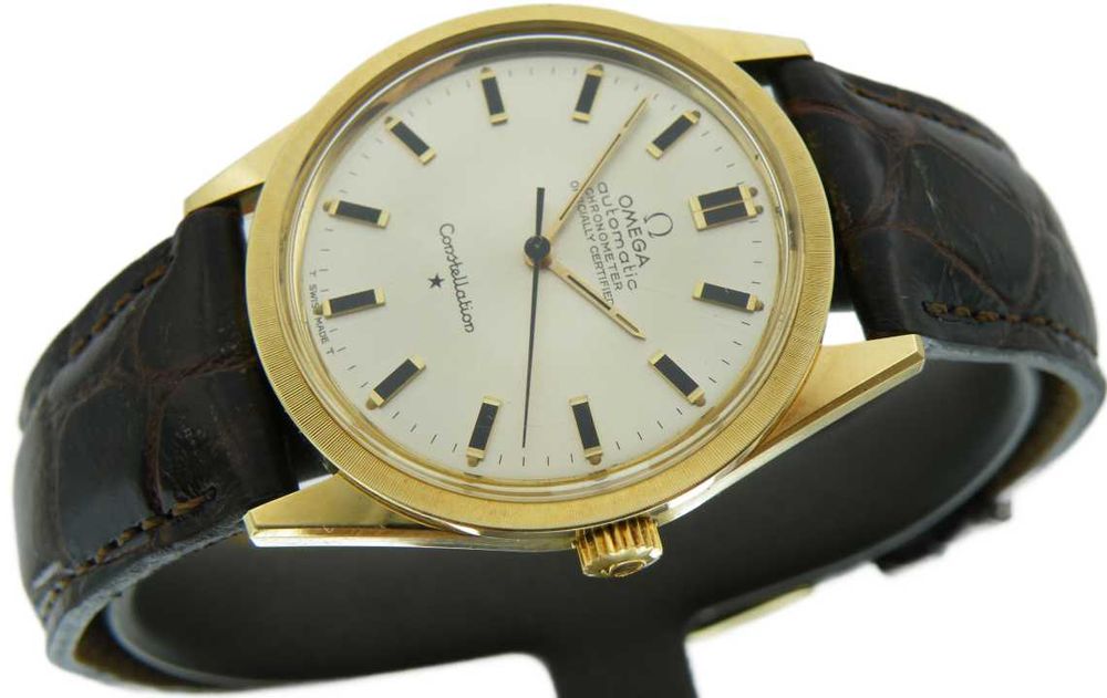 Omega Constellation Gold 18k/750 NOS z Dokumentami i Pudełkami