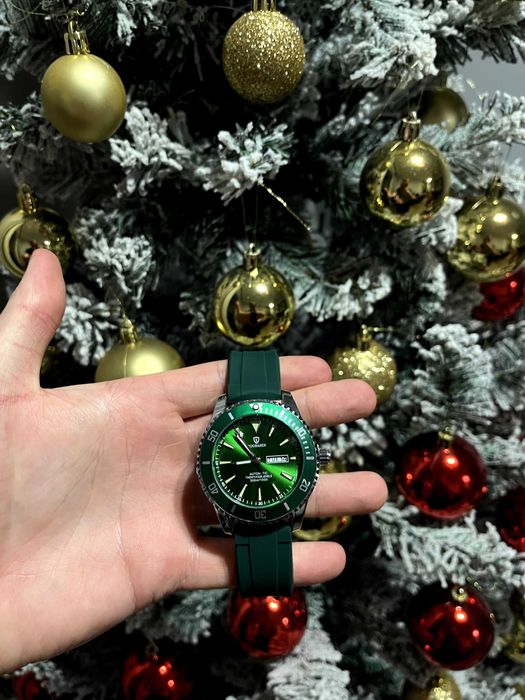 Zegarek męski Goobasen Green