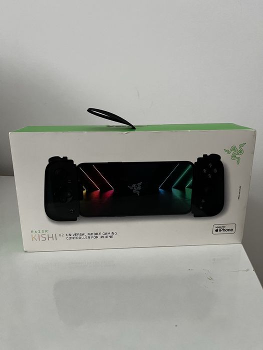 Razer Kishi V2 para iPhone – Comando Gaming para Smartphone (Como Novo / Caixa)