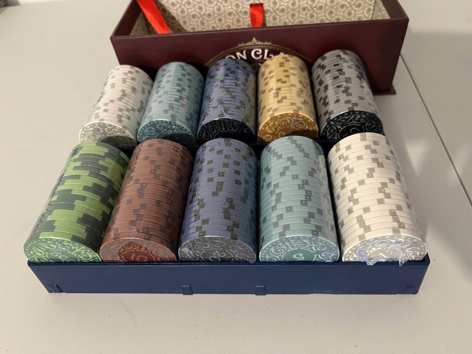 Tokens premium para jogos de tabuleiro - Iron Clays 200 - novo selado