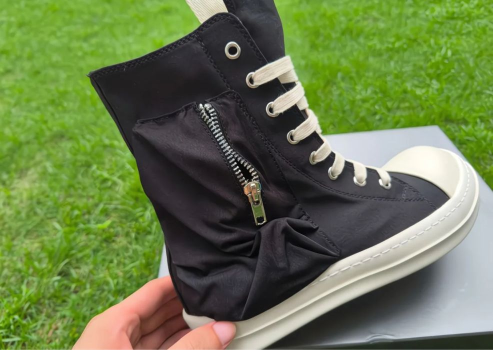 DRKSHDW Cargo Ramones High-Top Sneakers рик овенс рамоны
