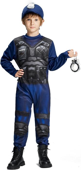 Strój policjanta rozmiar 128