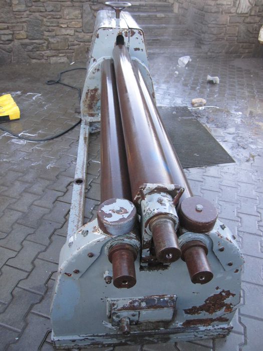 Walcarka do blachy zwijarka 205 x 4 giętarka