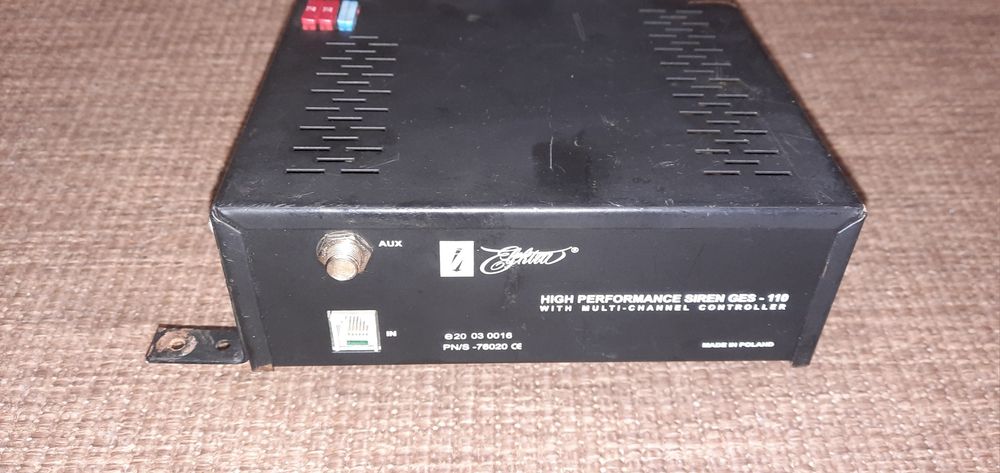 Modulator gamet 110 elektra straż policja pogotowie modulator sygnały