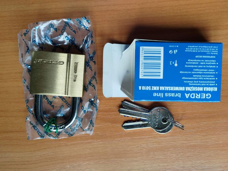 Замок навісний GERDA KMZ5010A S-50