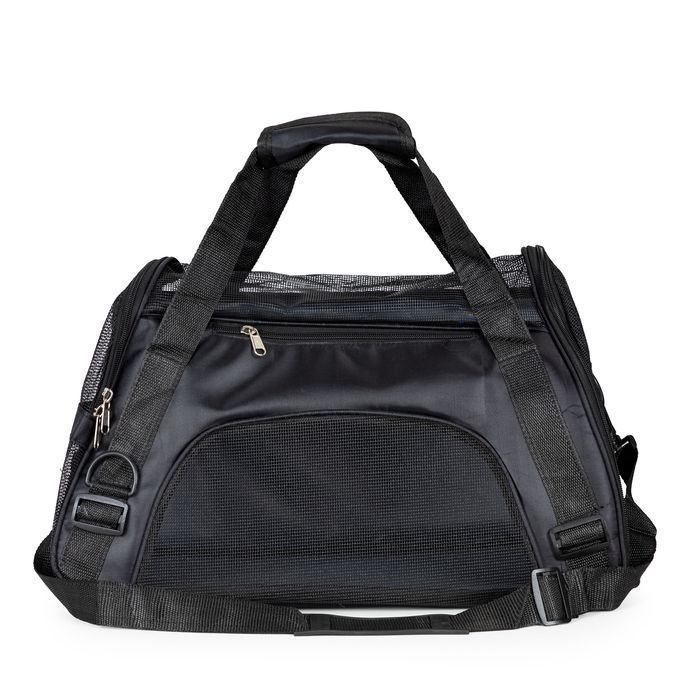 Transporter Podróżny Torba Dla Zwierząt Kota Psa Czarny