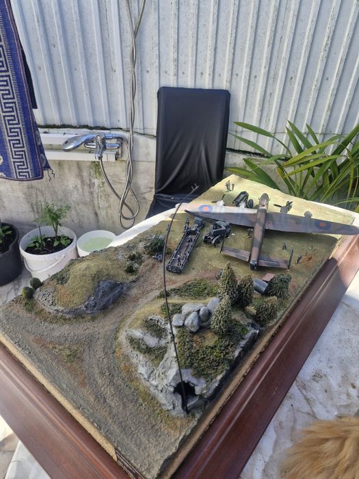 Maquete da 2° Guerra mundial