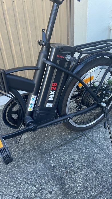 Bicicleta elétrica dobrável RKS DOBRÁVEL.