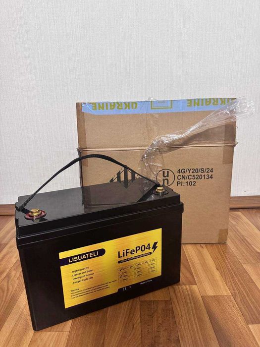 Аккумулятор LiFepo4 100ah 12v Bluetooth