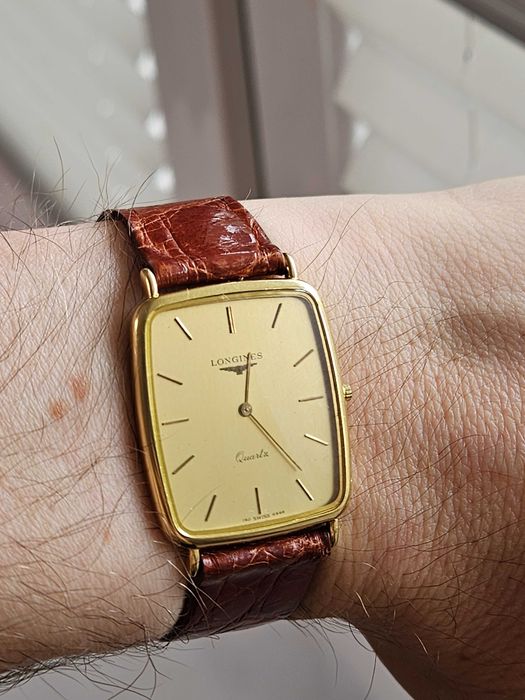 Zegarek złoty Longines 18k