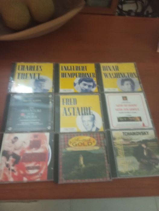 CD e coletâneas soul, clássica, rock