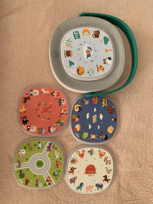 TIMIO – Leitor Educativo para Bebé com 5 discos