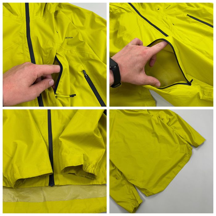 Чоловіча ультралегка куртка, вітровка Quechua MH500 Decathlon Gore-Tex нейлон розмір С