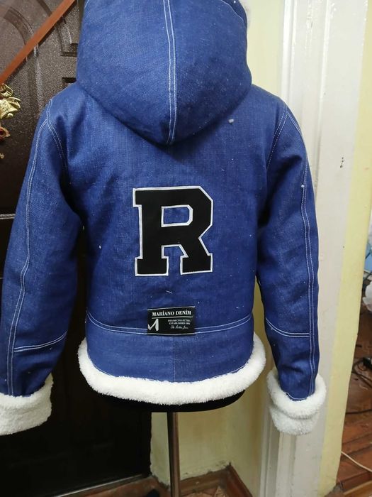 Зимова джинсова куртка