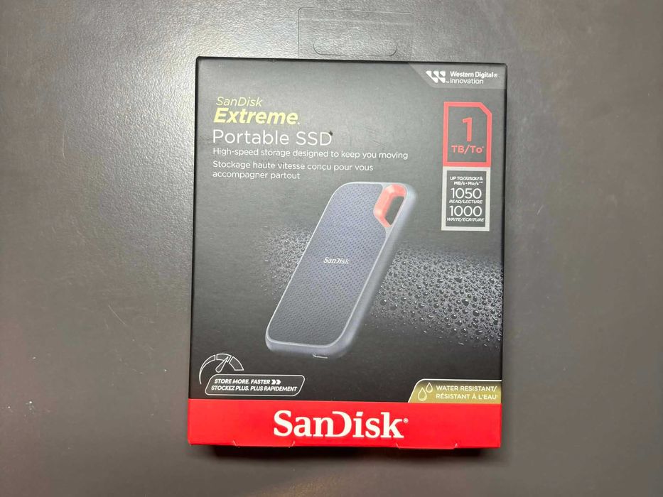 Dysk SANDISK Extreme Portable V2 SSD 1TB USB 3.2 Typ C Szary