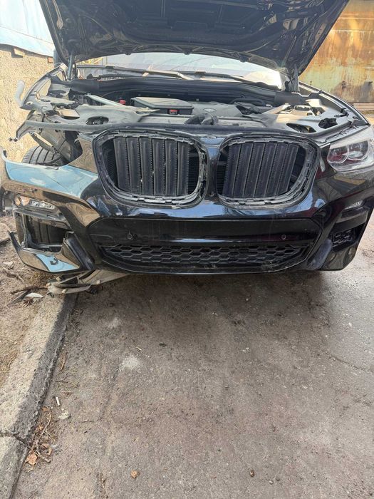 Передний бампер bmw g01 М-пакет Х3 цвет 475М оригинал - как донор можно