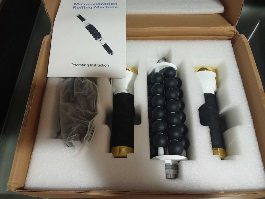 Rolo de massagem elétrico , (micro- vibration )