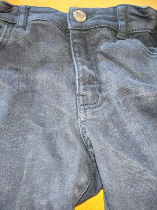 Krótkie spodenki H&M, granatowe, 122