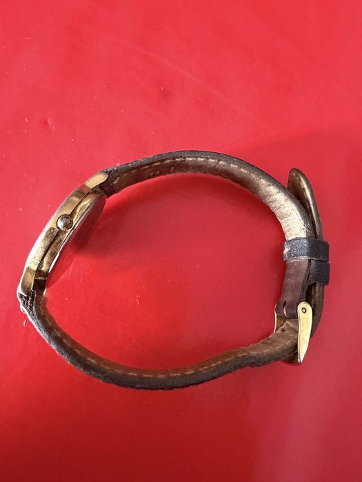 Relógio Festina Quartz clássico dourado (banhado) – vintage