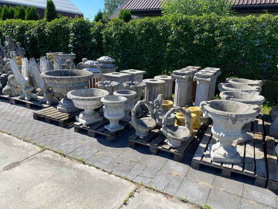 Ozdoby Betonowe, Donice, Figury, Lampy Japońskie Fontanny