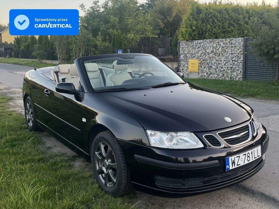 Saab 9-3 Bezwypadkowy, CarVertical, 150KM, FV