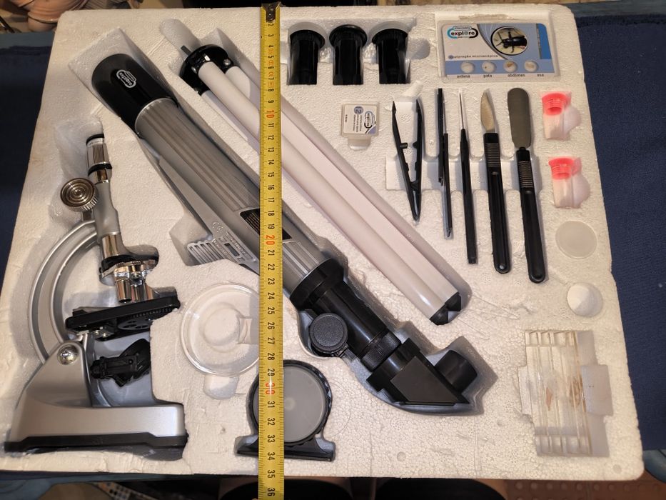 Microscópio + Telescópio Discovery