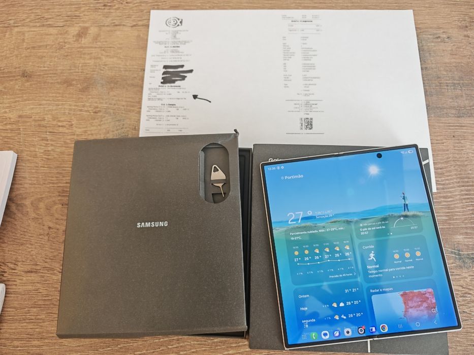 Samsung Z Fold 7 5G 6.5" 12GB/512GB Dual Sim Branco Seminovo C/Garantia Aceito Retomas
