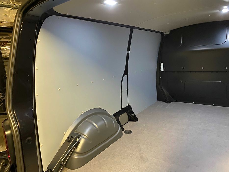 Zabudowa Busa VW Transporter T5-T6.1 L1H1 | Boczki PP 4mm Szare | Wysyłka Gratis
