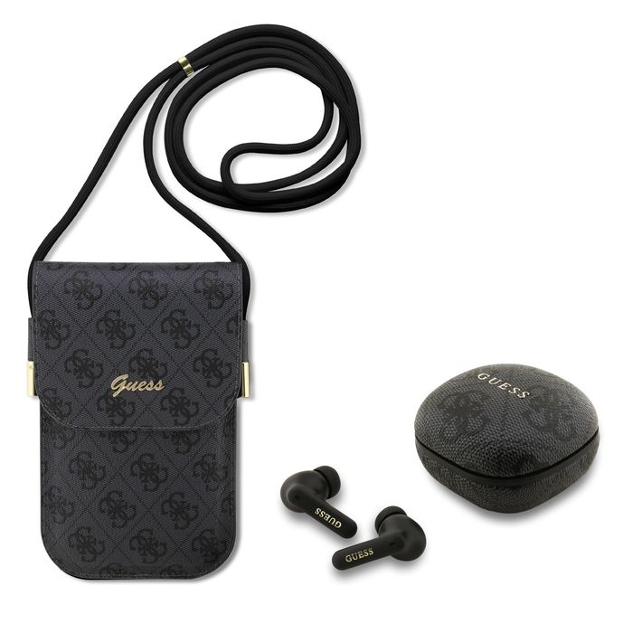 Headphones Guess original conjunto com mala
