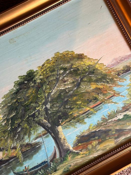 Quadro pintura a óleo