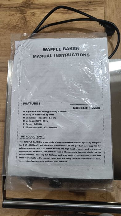 Máquina de Waffles/Gofres