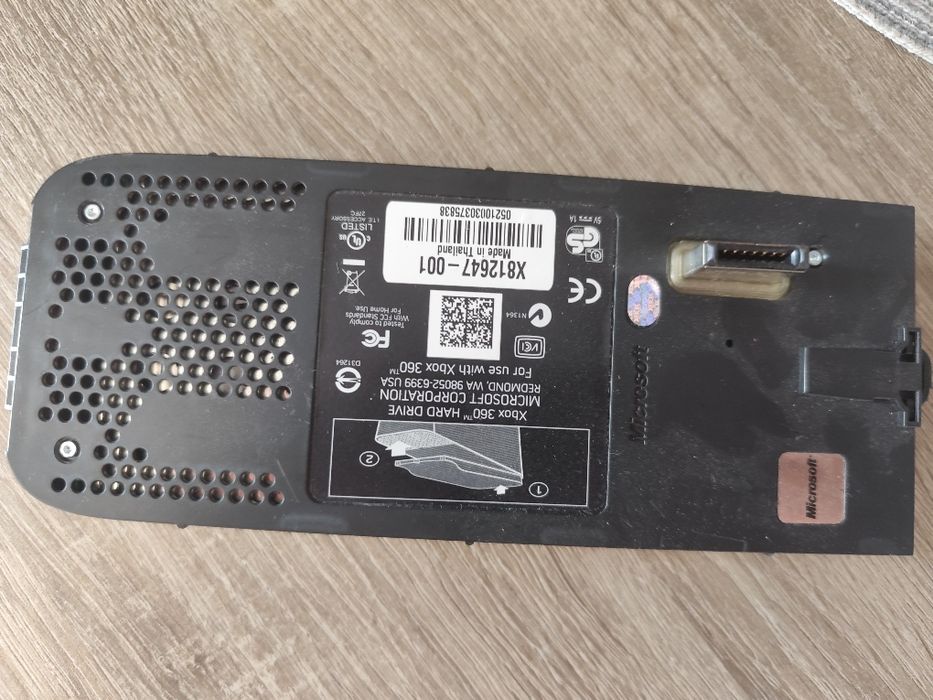 Dysk Xbox fat 120 czarny