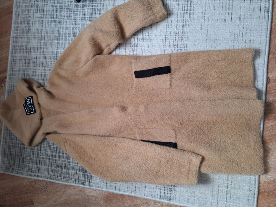 Płaszcz alpaka ciepły