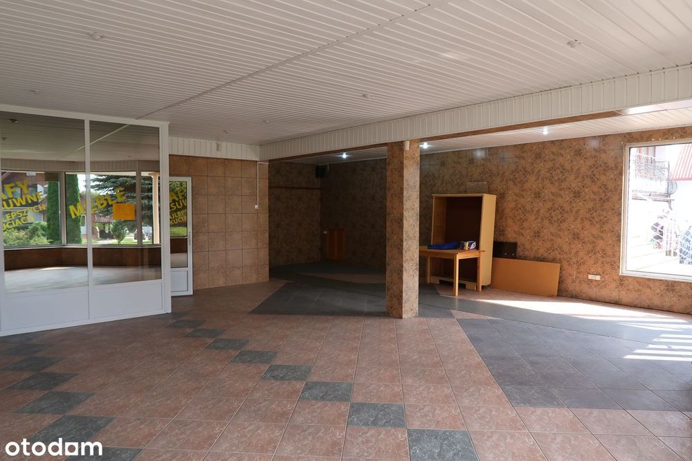 Lokal usługowy na parterze z witryną w Kościerzynie