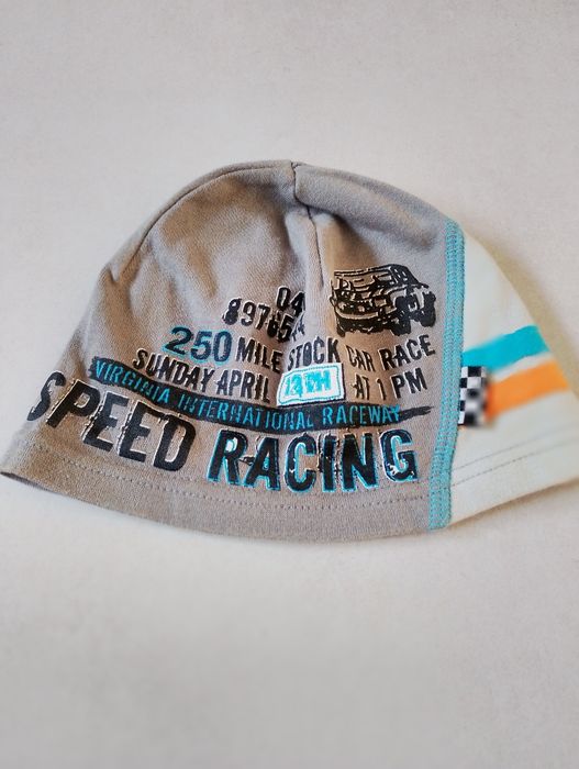 Czapka wiosenna dla chłopca