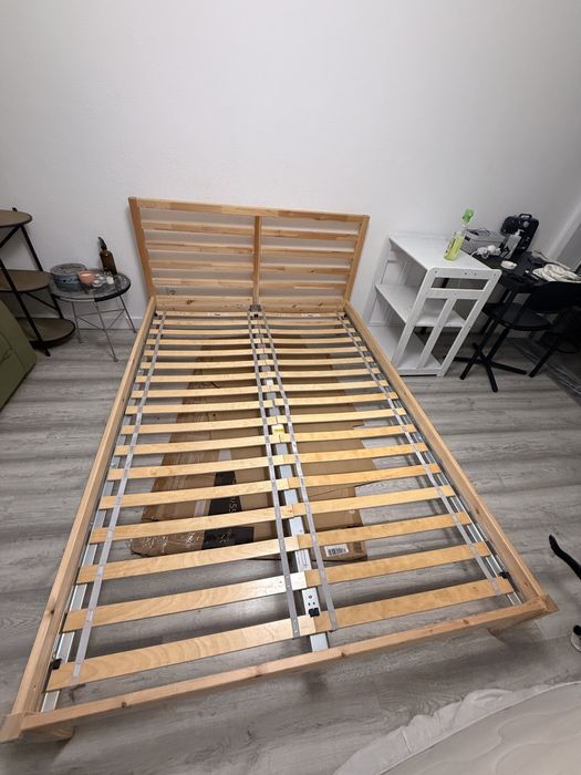 Estrutura cama casal com estrado