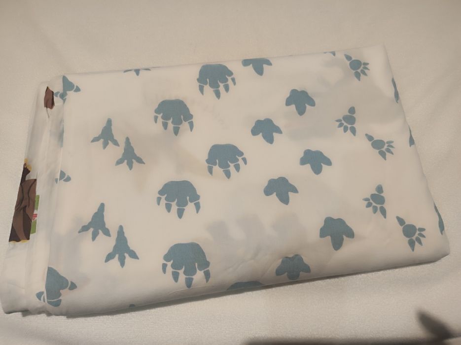 Capa de edredão menino (dinossauros) dupla face