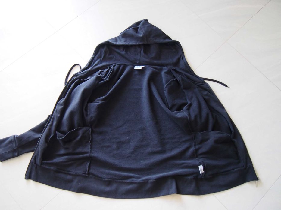 Bluza M/L czarna kaptur rozpinana blu motion