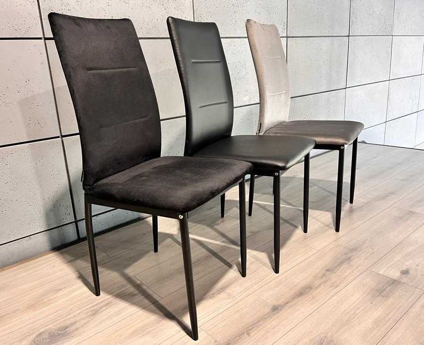 Krzesła do salonu kuchni jadalni tapicerowane VALVA LUGANO nowe