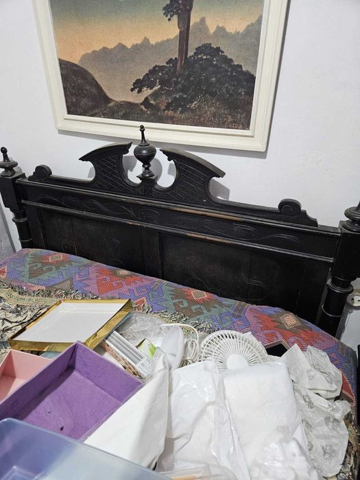 Cama e Mesas de Cabeceira