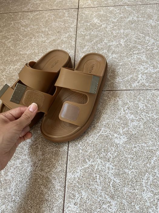 Crocs literide шльопанці на платформі 38р