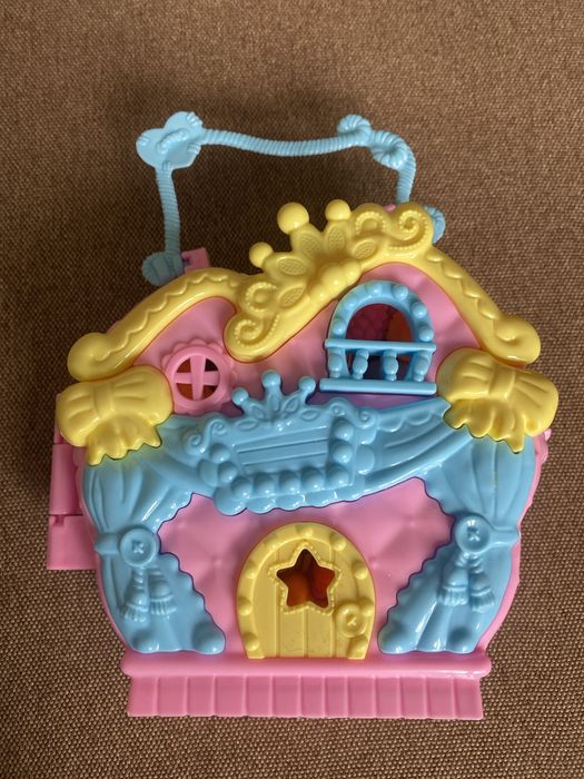 Сумочка детская домик маленькие фигурки питомцы собачки