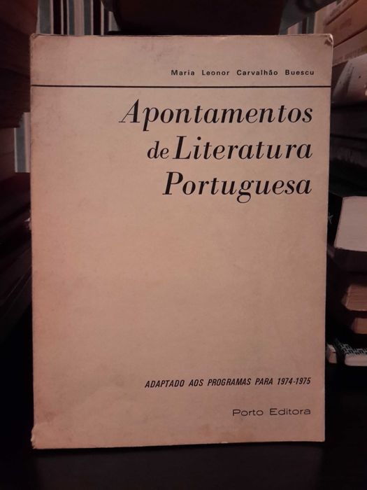 Maria Leonor Buescu - Notes on Portuguese Literature