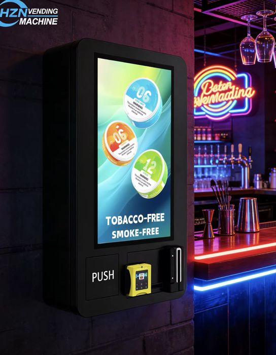Máquina Vending Machine Vapes e Conveniencia