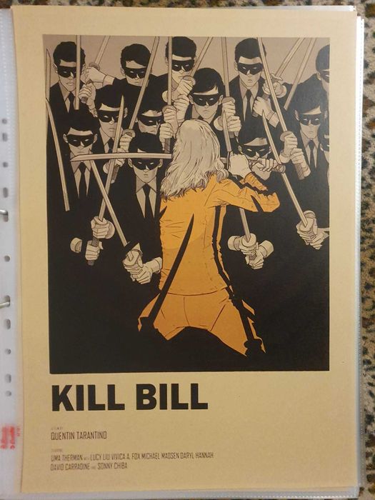 Plakat Kill Bill A3 30x42 Dekoracja idealny na prezent