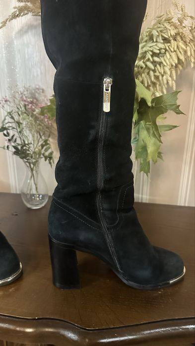 Сапожки жіночі замшеві 39 розмір