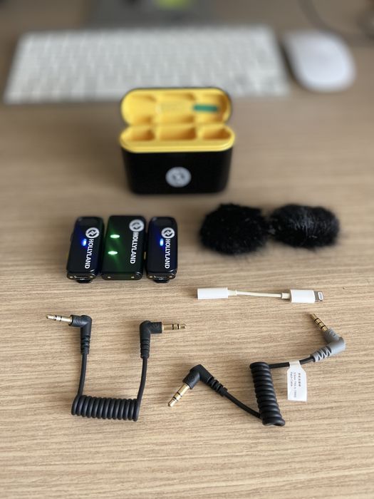 Microfone Lark M1 + Lapela com fio
