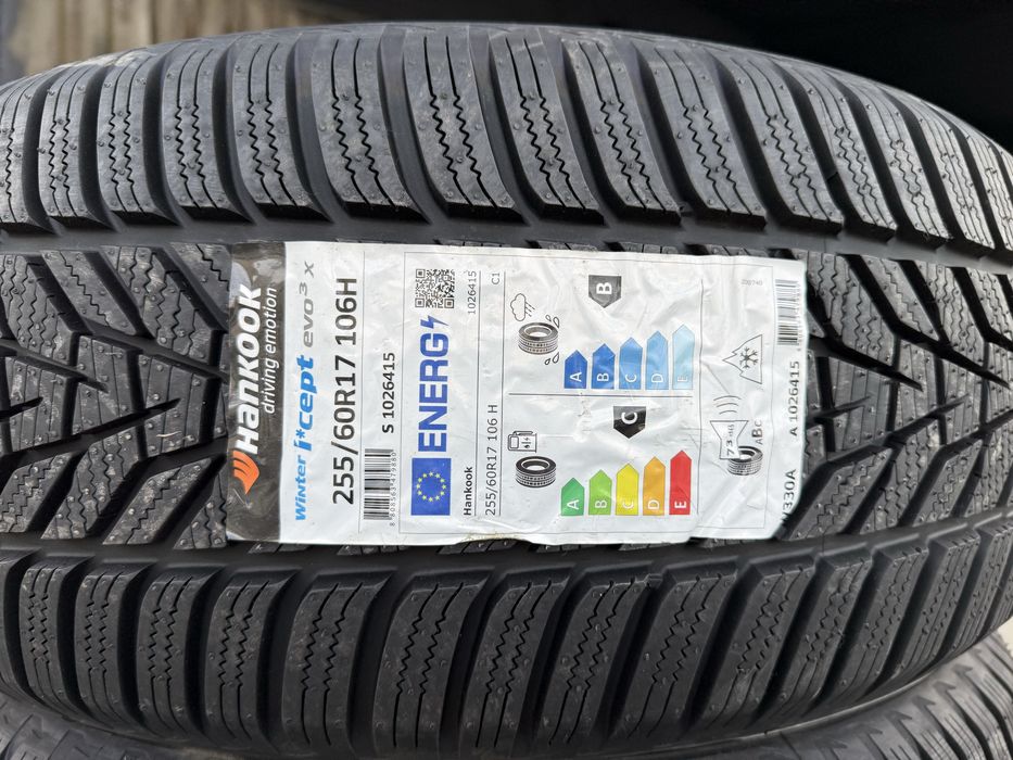 255/60 r17 Hankook Winter I*Cept evo3 X Резина зимняя НОВАЯ
